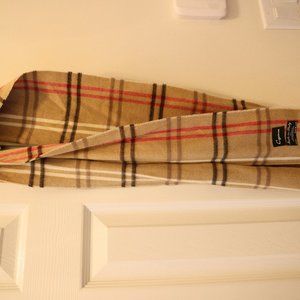 Designer Inspired Plaid Scarf